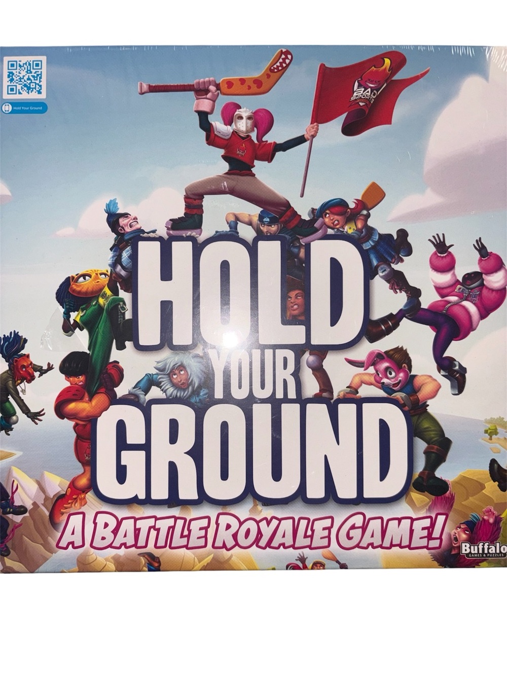 Hold Your Ground Board Game - Blue & Red Artwork